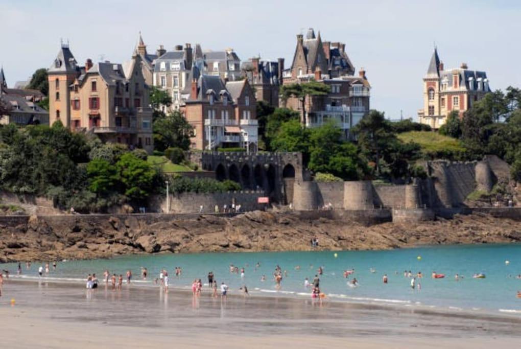 Dinard : Loft De 175 M² - A 150 M De La Plage Exterior foto
